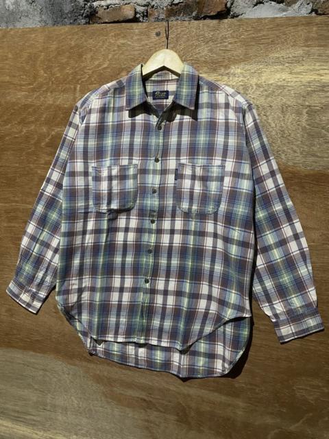 Other Designers 💸BINDING OFFER💸 VINTAGE 45RPM PLAID FLANNELSHIRT