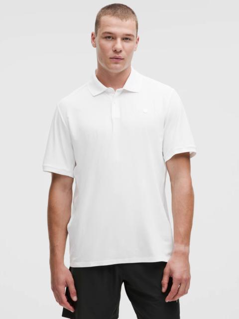 lululemon UV-Protective Striped Mesh Tennis Polo Shirt