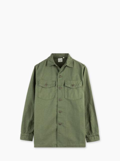 orSlow ORSLOW US ARMY FATIGUE SHIRT ARMY GREEN