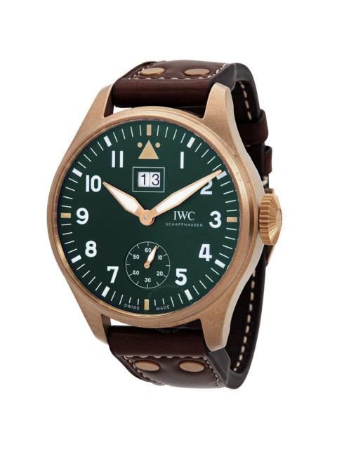 IWC Schaffhausen IWC Big Pilot Big Date Spitfire Mission Accomplished Green Dial Watch IW510506