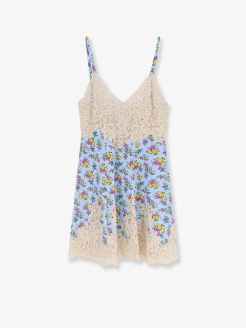 Dolce & Gabbana Dolce & Gabbana Women Silk Blend Dress With A Mazzolini Di Fiori Print