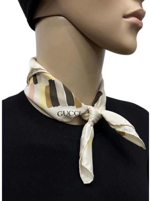 GUCCI Vintage GUCCI Silk Handkerchief Made in ITALY