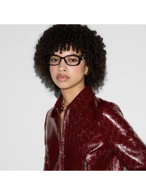 GUCCI Gucci Women Eyeglasses Black Square GG1685OK 001 BRAND NEW