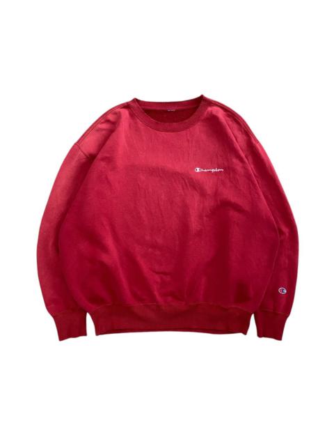 CHAMPION Distressed Crewneck Sweatshirt