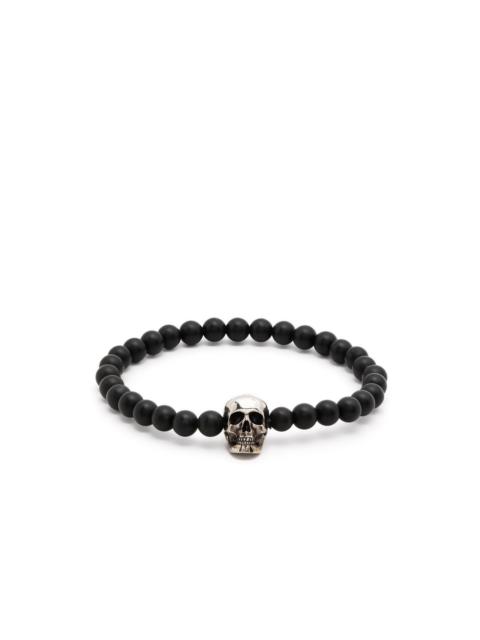 Alexander McQueen skull beaded bracelet