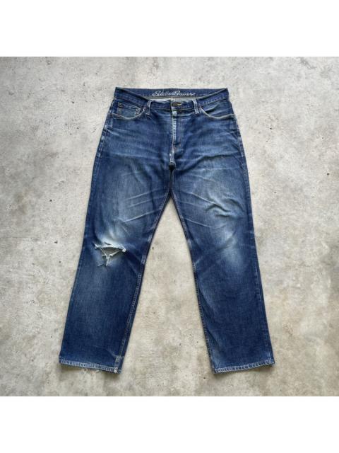 Other Designers W34💥 Eddie Bauer Distressed Faded Jeans Pants Denim