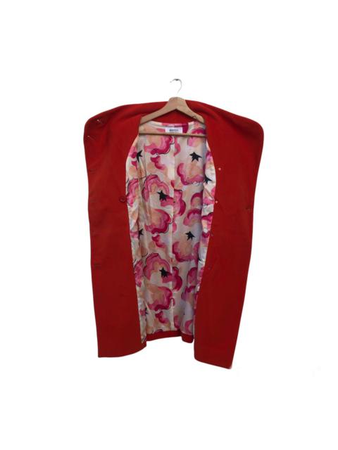 Other Designers Designer - SONIA BY SONIA RYKIEL FULL PRINT LINING LONG JACKET