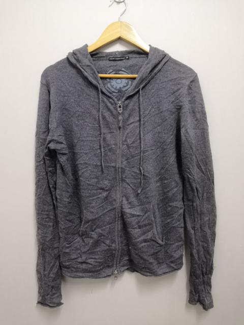 Other Designers Marithe Francois Girbaud Designer Gray Hooded Jacket