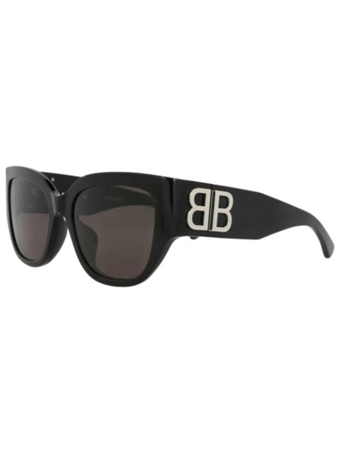 BALENCIAGA Balenciaga Square Ladies Sunglasses BB0323SK 006 55