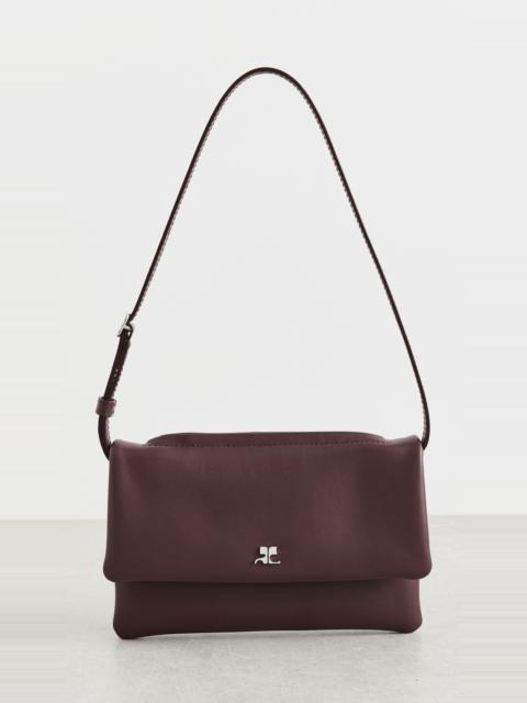 courrèges Cuff Leather Mini Clutch