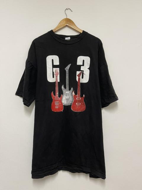 Other Designers Vintage - Vintage G3 “ Steve Vai Satriani Petrucci 2001 T-Shirt N1