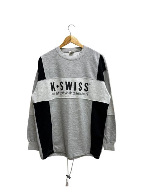 Other Designers Vintage K-Swiss Biglogo Sweatshirt