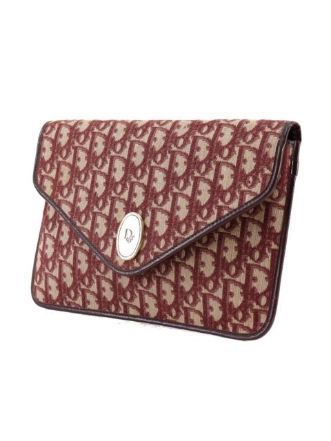 Dior Vintage Christian Dior Trotter monogram clutch bag