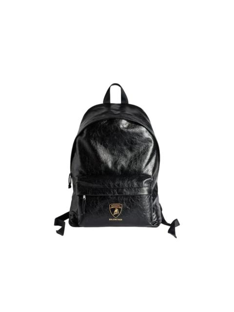 BALENCIAGA BALENCIAGA Explorer $1750 Blk Lthr Backpack New/Authentic
