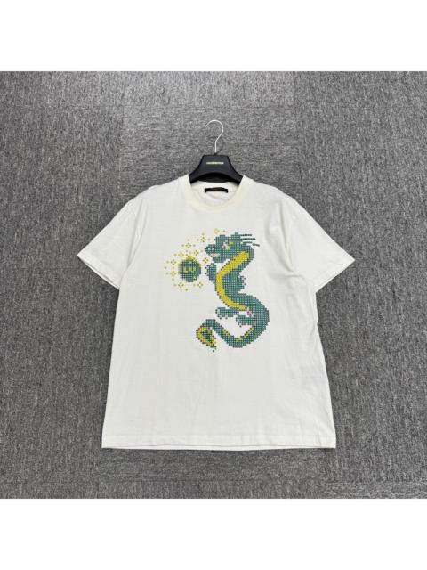 Louis Vuitton Louis Vuitton Dragon Print Short Sleeve Shirt