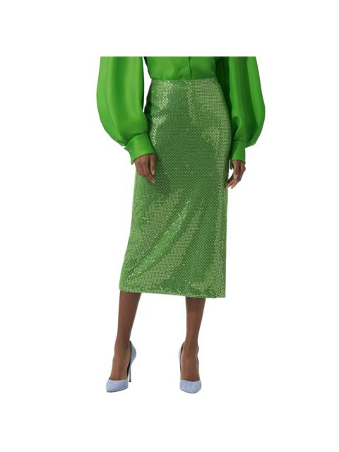 CAROLINA HERRERA Carolina Herrera Embellished Midi Skirt