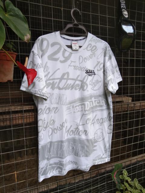 Other Designers Von Dutch - VON DUTCH AUTHENTIC ALL OVER PRINT 🔥RARE🔥T-SHIRT
