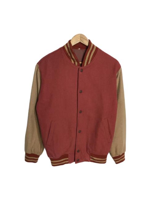Japanese Brand - Vintage Japanese wool varsity jacket