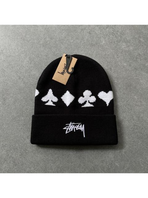 Stüssy RARE STUSSY BEANIE HAT - BLACK - OS