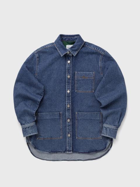 LACOSTE Oversized Denim Overshirt