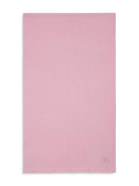 Burberry Equestrian Knight Design Cashmere & Silk Scarf