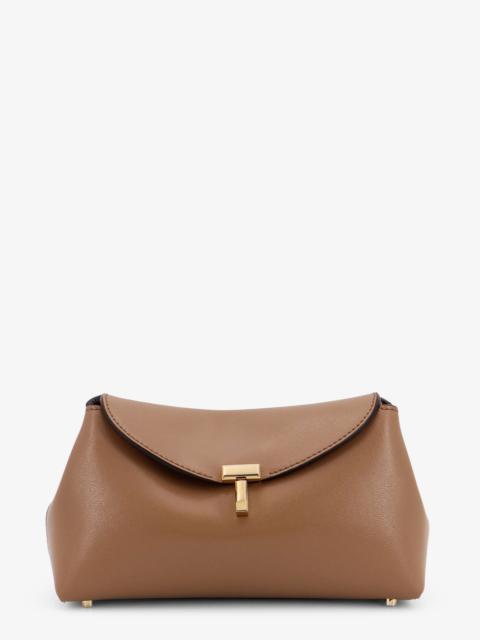 TOTEME Toteme Mini T-Lock Leather Clutch