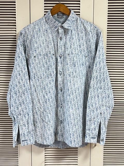 Dior Dior Long Sleeve Blue Shirt