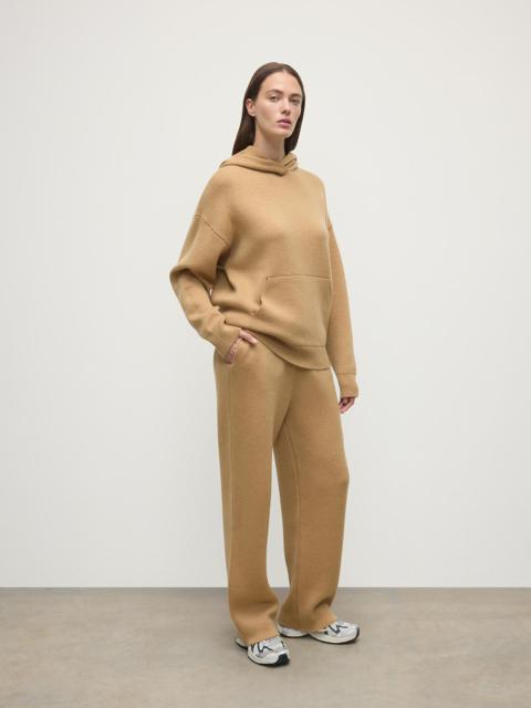 Johnstons of Elgin Double-Face Camel Hoodie