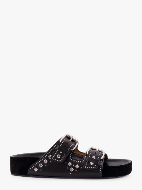Isabel Marant Leather Sandals With All-Over Stud Detail