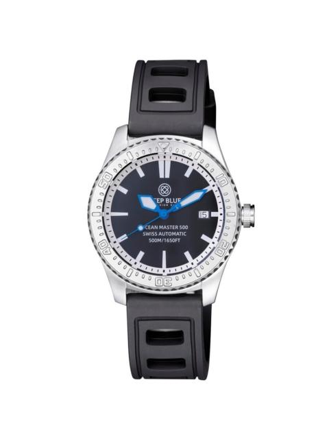 Other Designers Deep Blue Ocean Master 500 Automatic Black Dial Men's Watch OM500BLKBLUINNR