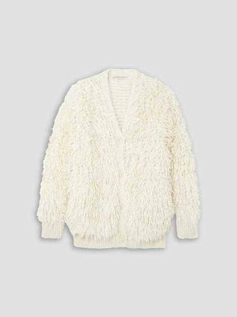 Stella McCartney Oversized alpaca and wool-blend cardigan