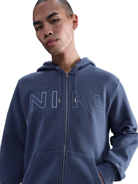 Nike Nike Mens Nike Club Basketball Full-Zip Hoodie