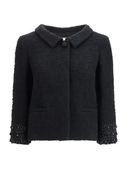 Valentino Tweed Virgin Wool Jacket
