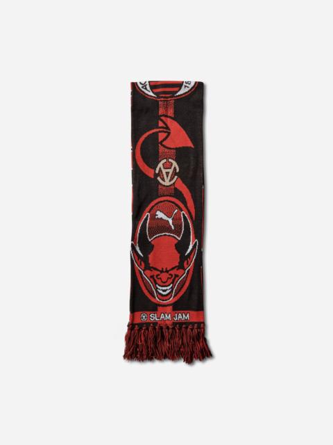PUMA AC Milan x Slam Jam Scarf Black / For All Time Red