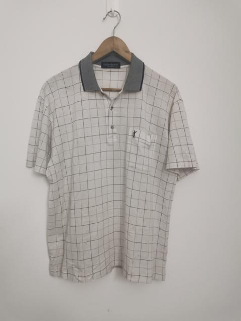 Other Designers Vintage - Vintage YSL Yves Saint Laurent Small Logo Pocket Shirt