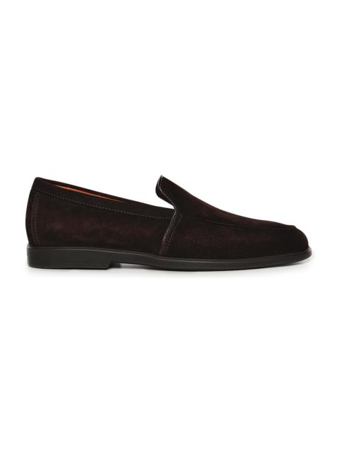 Santoni Suede Loafers