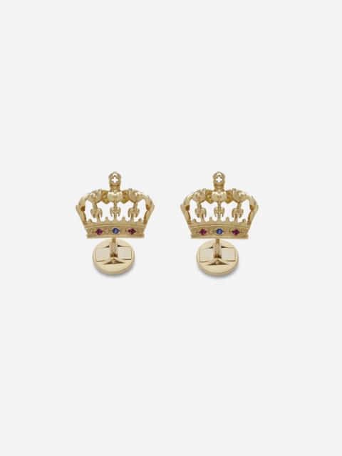 Dolce & Gabbana Crown cufflinks