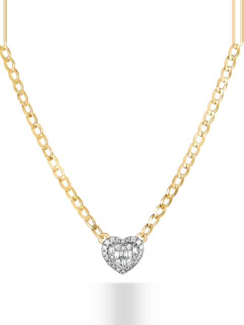 STONE AND STRAND Deluxe Heart of the Matter Necklace