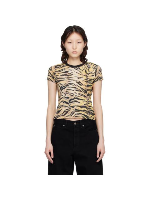 KENZO Yellow Kenzo Paris 'KENZO Tiger' T-shirt