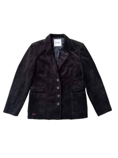 Other Designers Vintage rare Mademoiselle Non Non corduroy black jacket