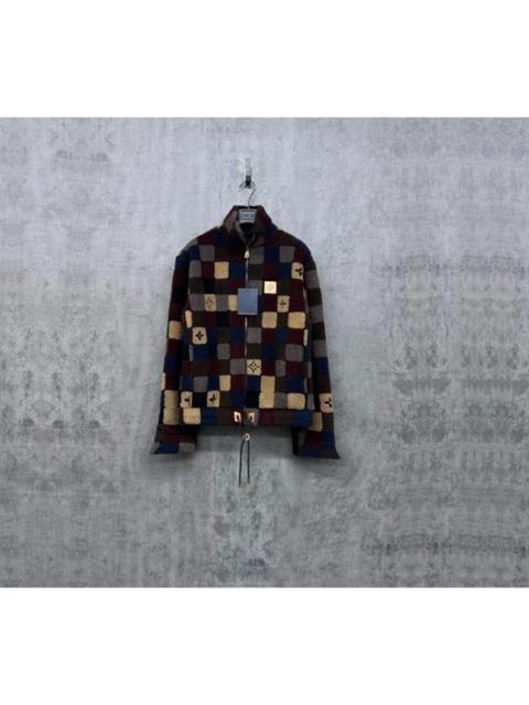 Louis Vuitton Louis Vuitton Lv26 All-Logo Patchwork Teddy Jacket