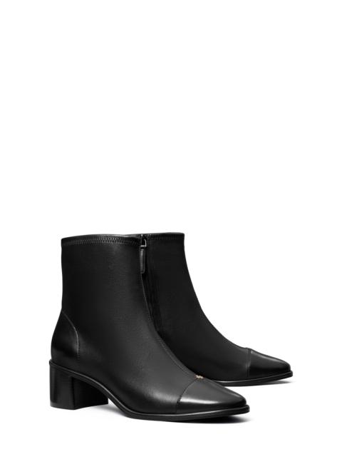 TORY BURCH Tory Burch Cap Toe Bootie in Perfect Black /Perfect Black at Nordstrom