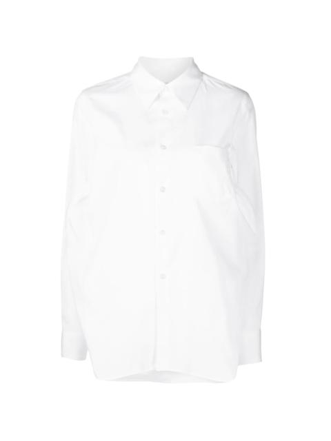 Comme Des Garçons long-sleeve poplin shirt