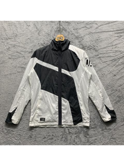 Other Designers Oakley - Oakley Type-02 Hooded Black & White Light Jacket #4344-150