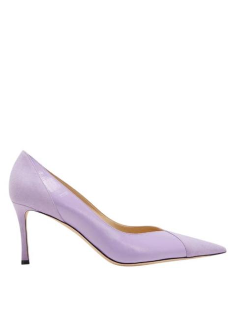 JIMMY CHOO Jimmy Choo Cass 75 Mixed Leather Pumps