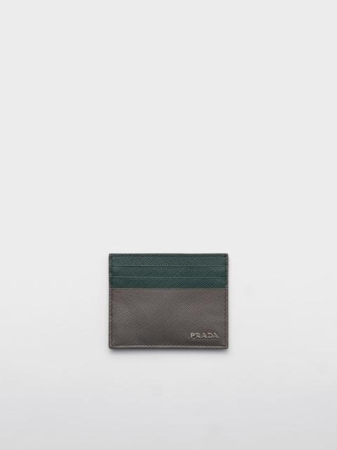 Prada Saffiano leather card holder