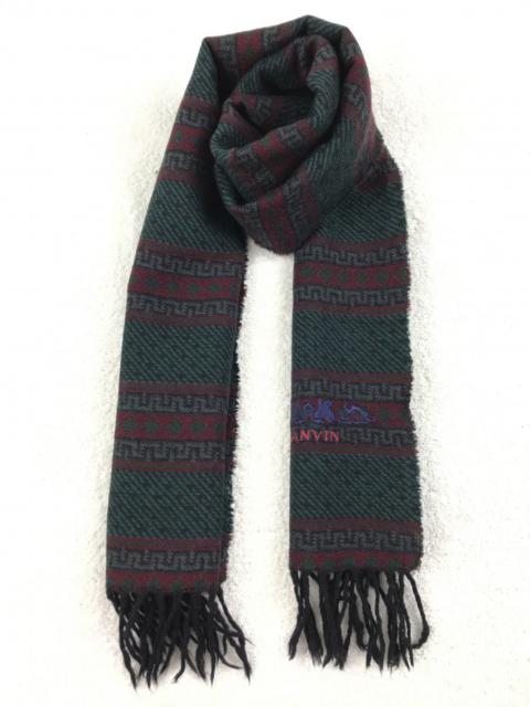Lanvin scarf / Muffler / wool