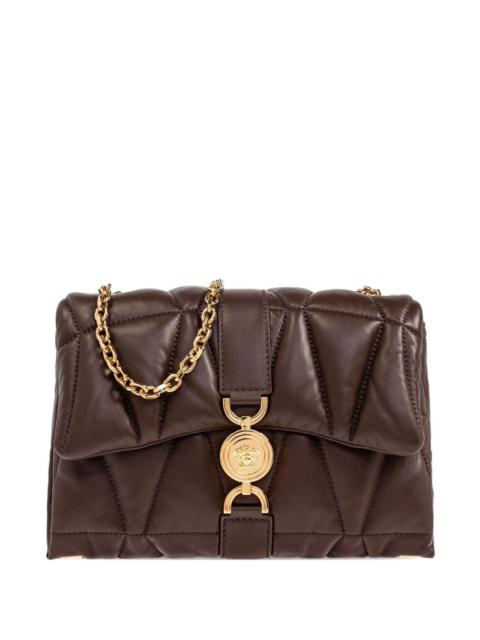 VERSACE Kleio quilted shoulder bag