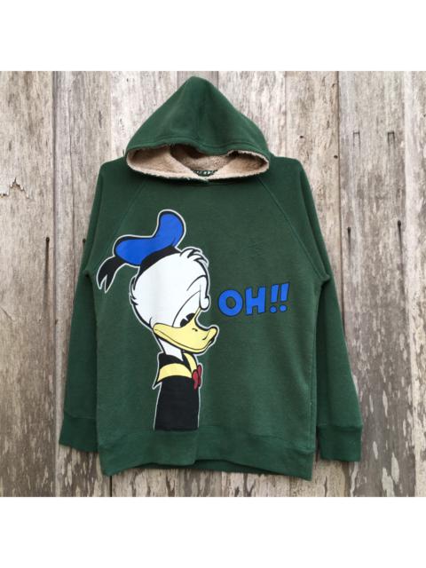 Other Designers Vintage - Vintage Disney Animated Donald Duck Hoodie Sweatshirt