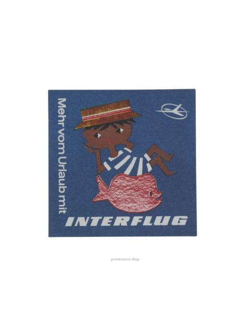 Louis Vuitton Louis Vuitton Airline Label Postcard Sticker- INTERFLUG